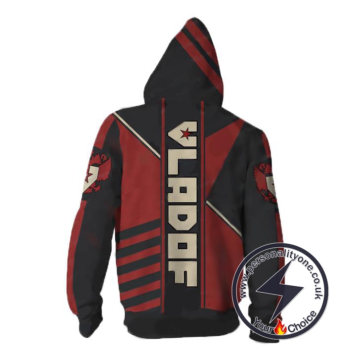 Borderlands Hoodies - Borderlands Vladof V2 Zip Up Hoodie Jacket